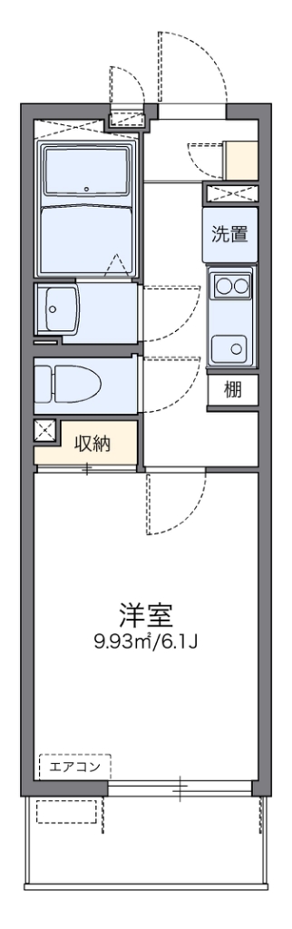 レオネクストアブリール天満 間取り