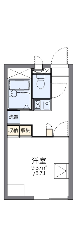 レオパレス長池 間取り