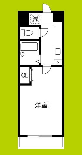 クレセントコート難波 間取り