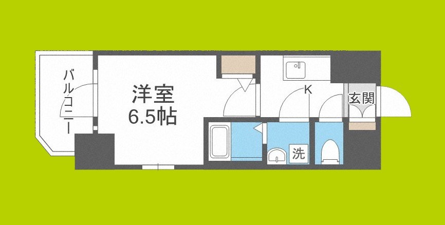 エスリード阿波座プライムコート 間取り