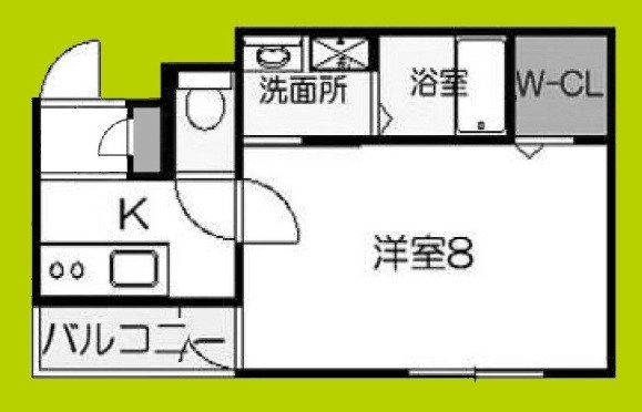 アッシュメゾン阿倍野 間取り