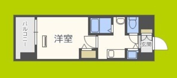 アスヴェル新北野モスト 間取り