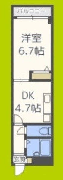 アドバンス新今里 間取り