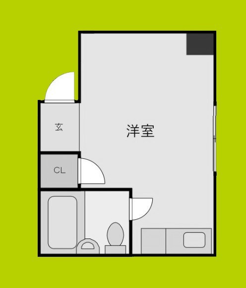 エイトビル江戸堀 間取り
