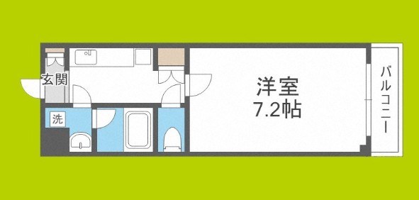 ドミールうつぼ公園 間取り