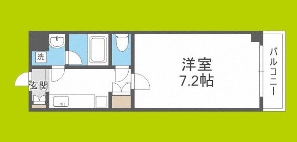 ドミールうつぼ公園 間取り