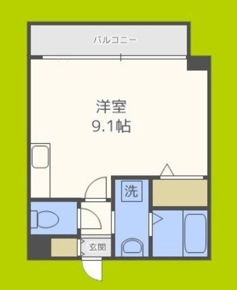 エグゼ難波南Ⅱ 間取り