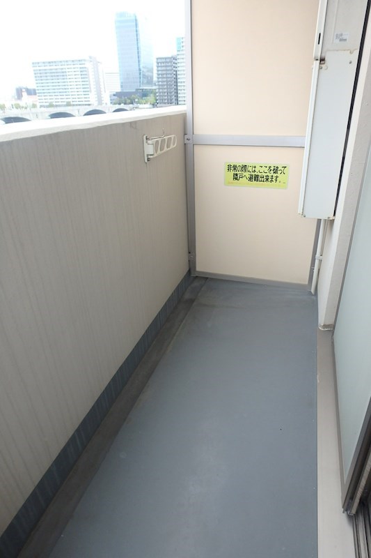 ヒルズ川端 ベランダ