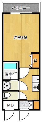 ヒルズ川端 間取り
