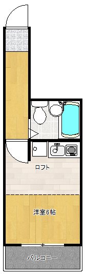 リバティープラザ天神尾 間取り