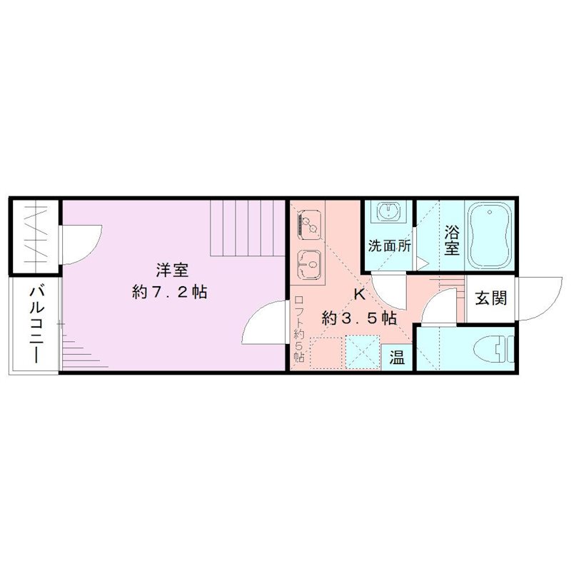 紫竹山五番館B棟 間取り
