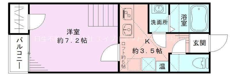 紫竹山五番館B棟 間取り