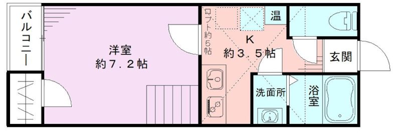 紫竹山五番館B棟 間取り
