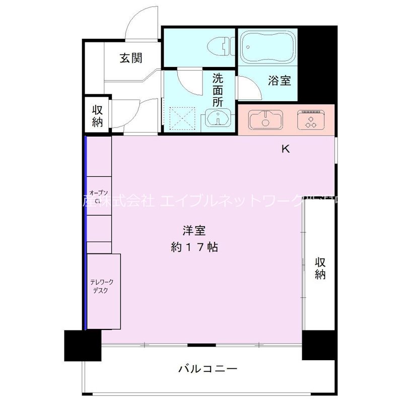 ロンドベル万代 間取り