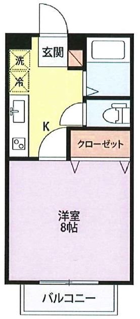 カルティエラタンA棟 間取り