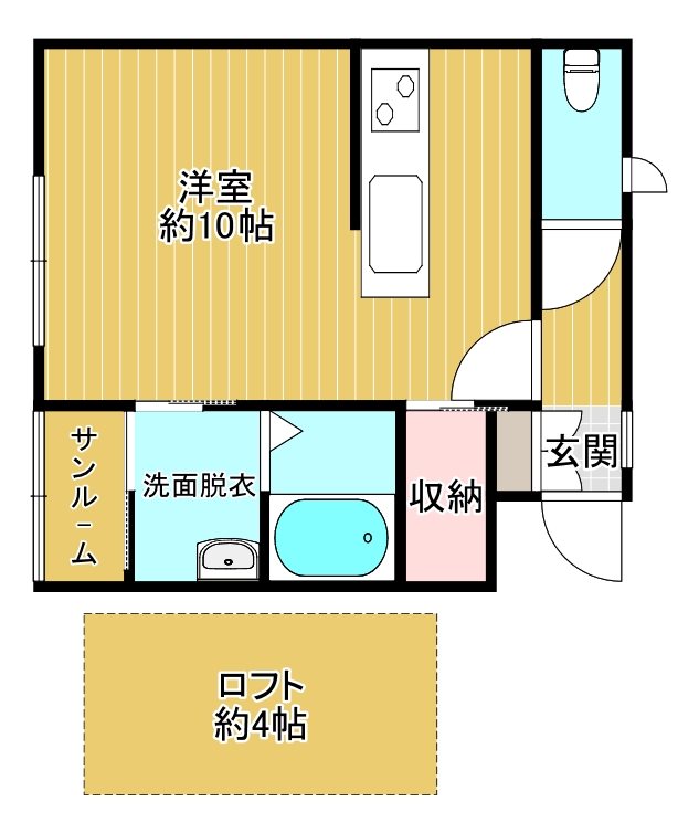 CASA南浜 間取り