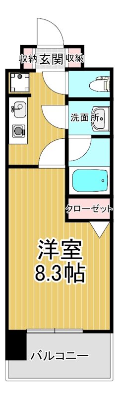 BUENA東大通 間取り