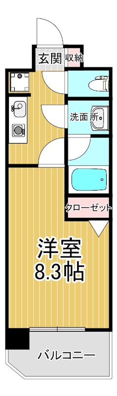 BUENA東大通 間取り