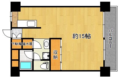 風間マンション 間取り