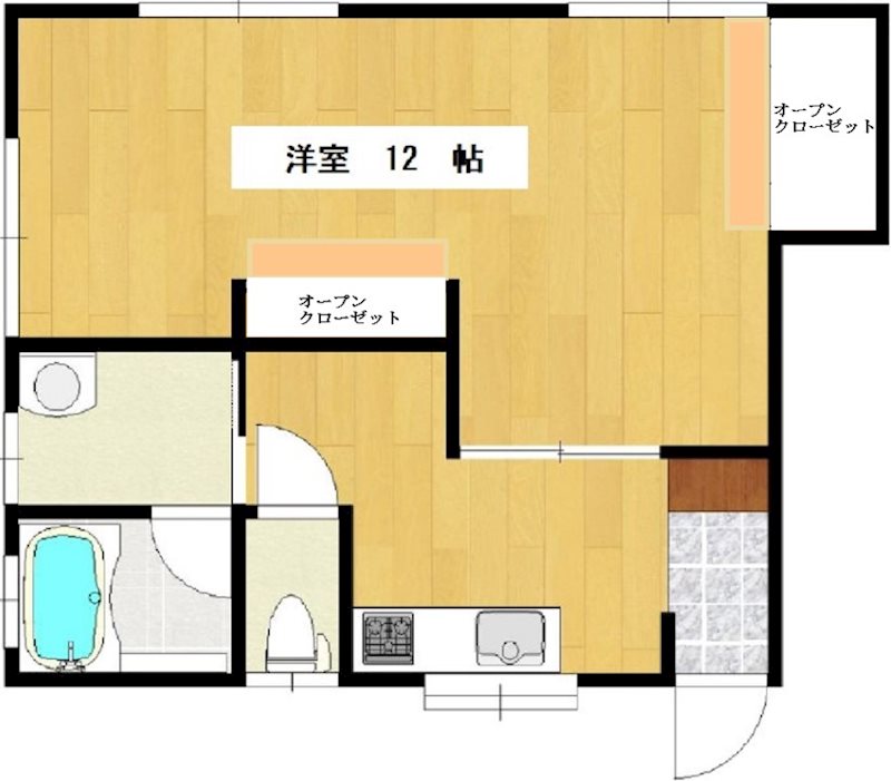 石渡アパート 間取り