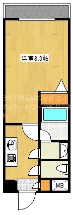 BUENA川端町4丁目壱番館 間取り