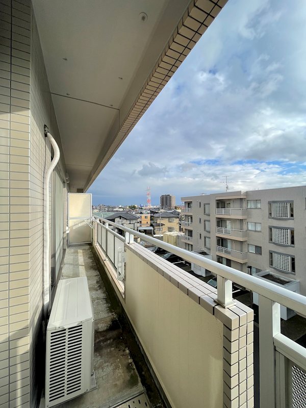 ヴェルシティ河渡 ベランダ