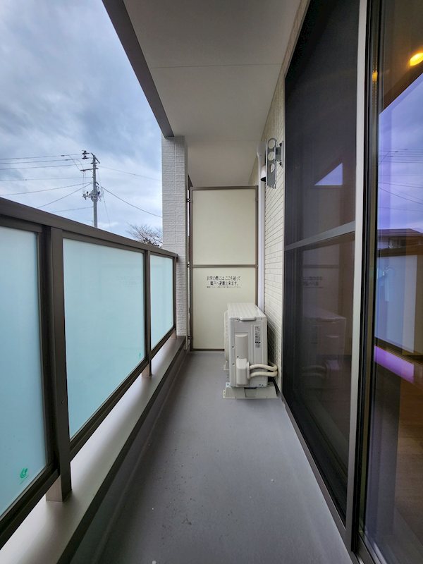 BUENA白山浦弐番館 ベランダ