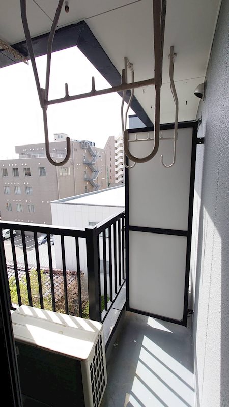 シャトー上大川前 ベランダ
