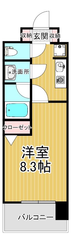 BUENA東大通 間取り