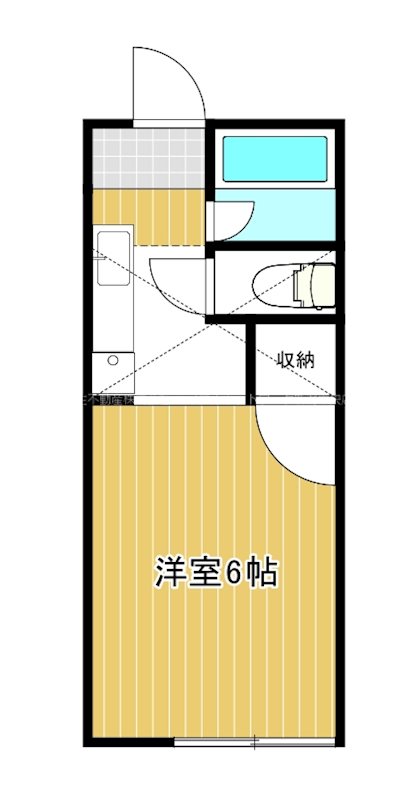 アリス新潟第4 間取り