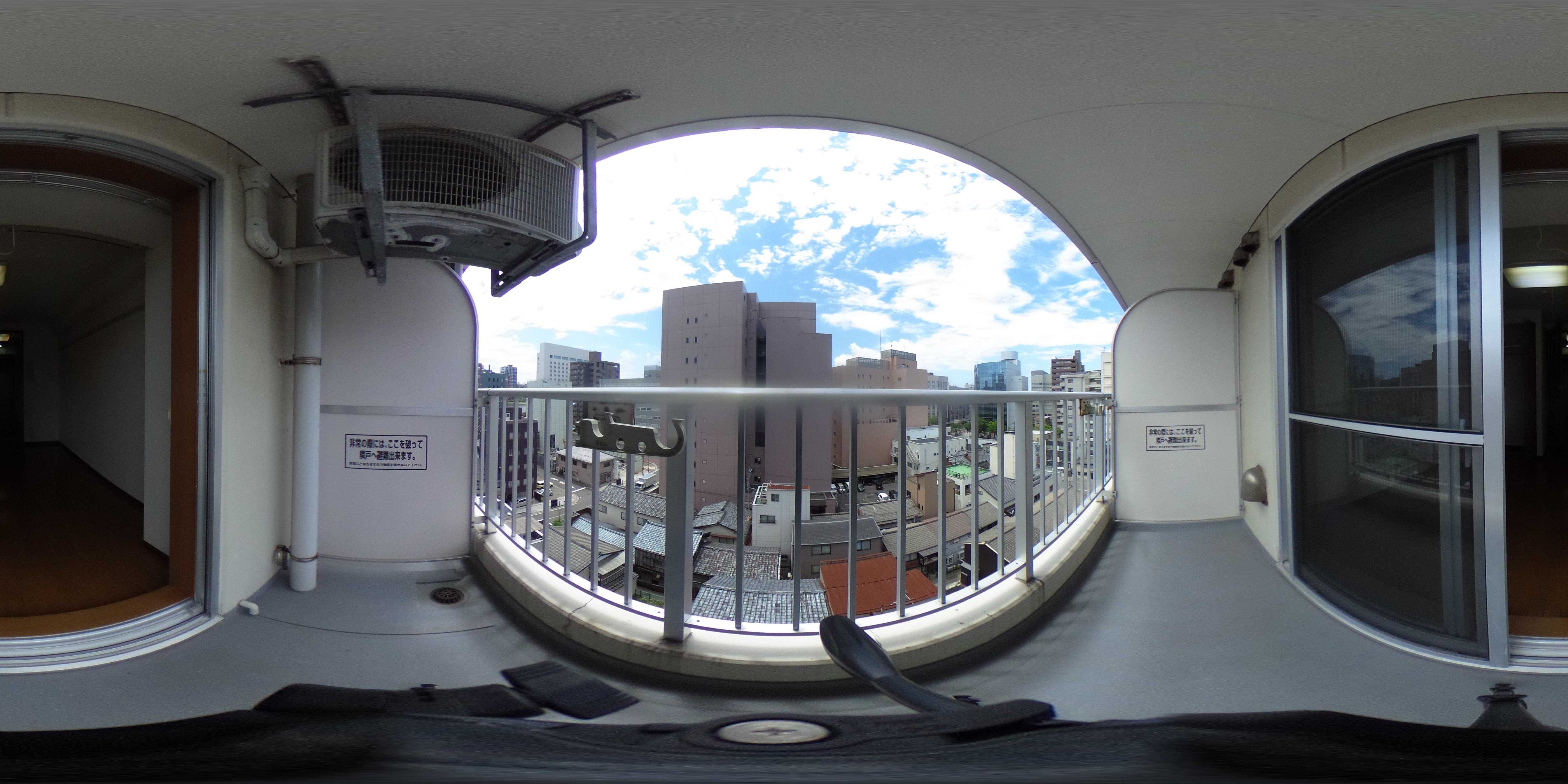 ウォーターフロント礎町 ベランダ