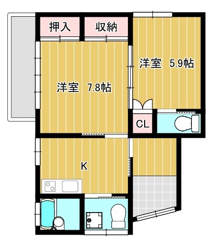 プレイス田町 間取り