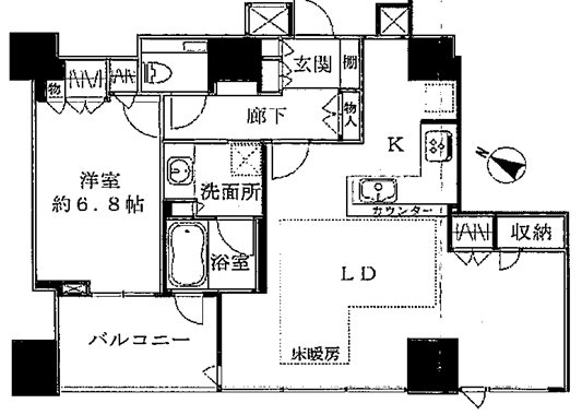 シティタワー新潟 間取り