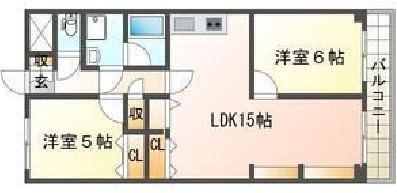 ホポロ東万代 間取り
