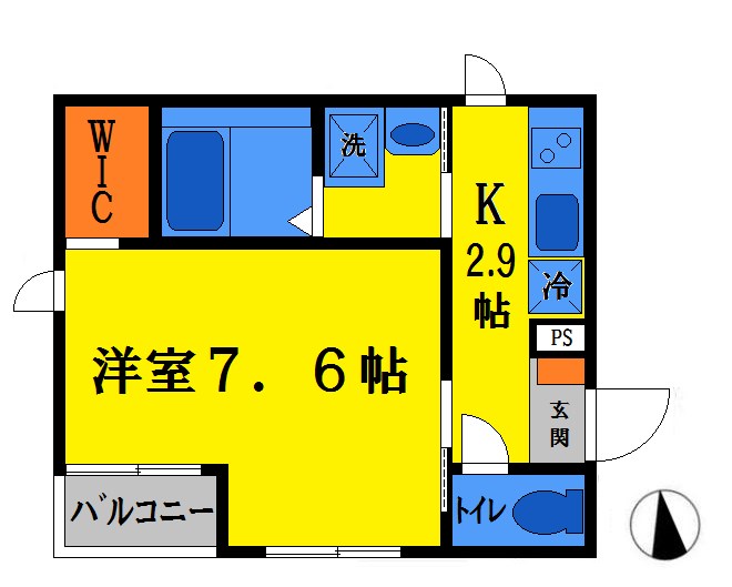 Casa Patio J 間取り図