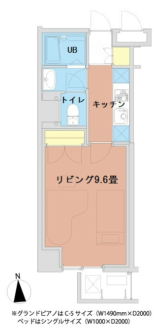 新百合和田文ビル 間取り図