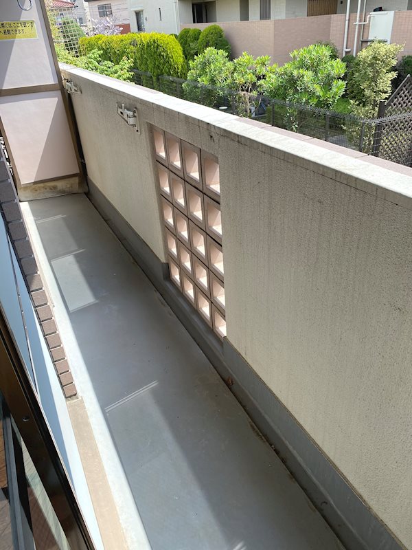 綴マンション ベランダ
