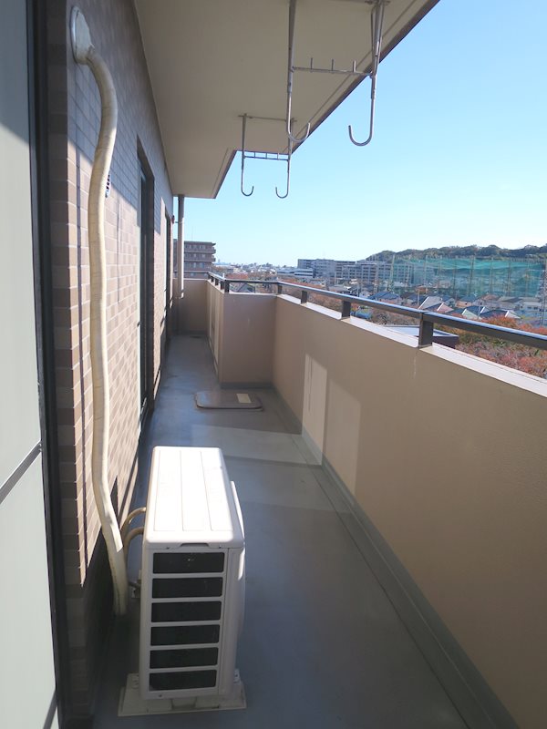 ブライトヒル ベランダ