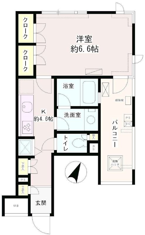 パティオス11番街 間取り図