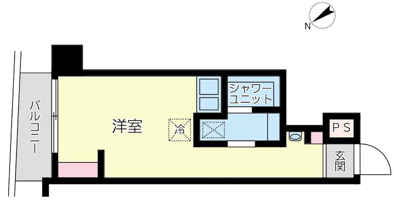 セブンスターマンション第8五反田 間取り図