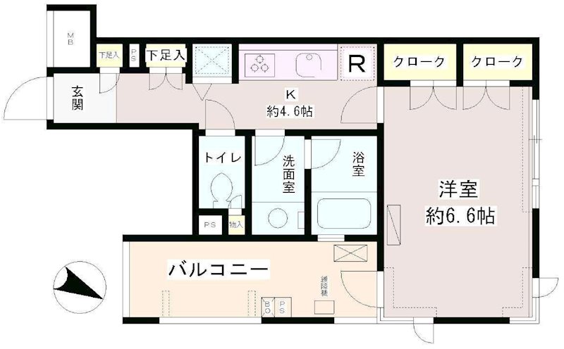 パティオス11番街 間取り図