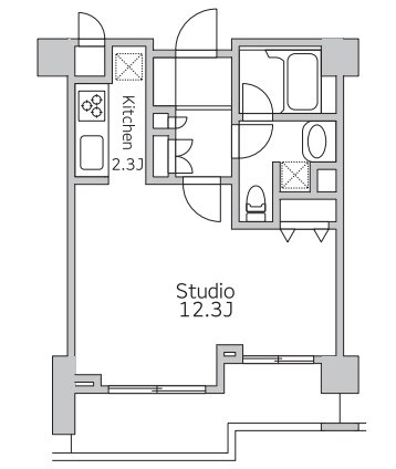 The Hermitageザ・ハーミティッジ 間取り図