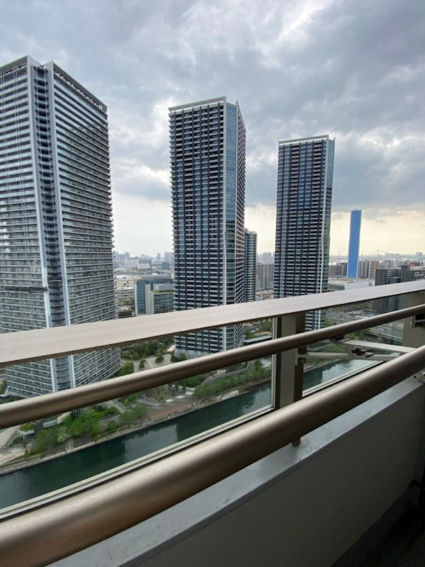 パークタワー勝どきミッド ベランダ