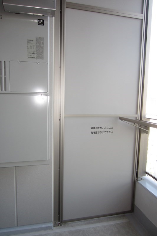 パークタワー勝どきミッド ベランダ