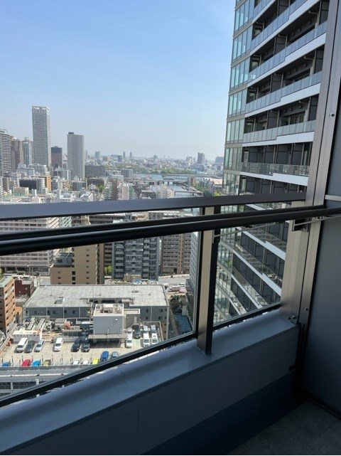 パークタワー勝どきミッド ベランダ