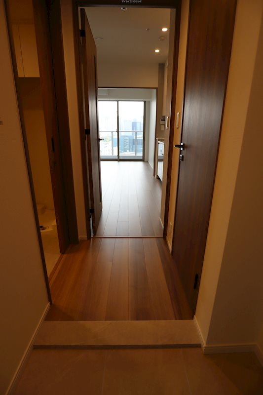 パークタワー勝どきミッド 玄関