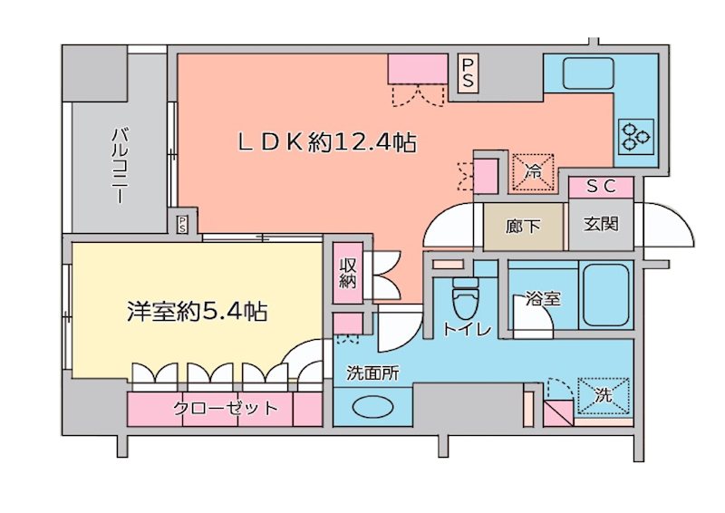 ヒルズ本駒込山の手台 306号室 間取り