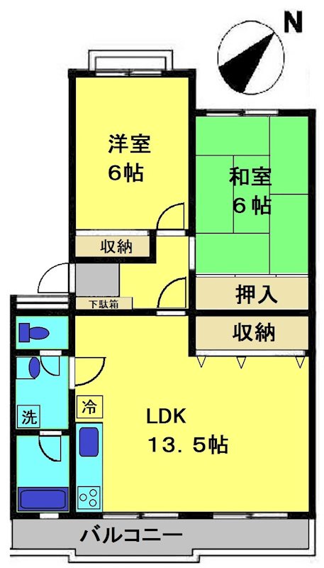 A-RISE 間取り図