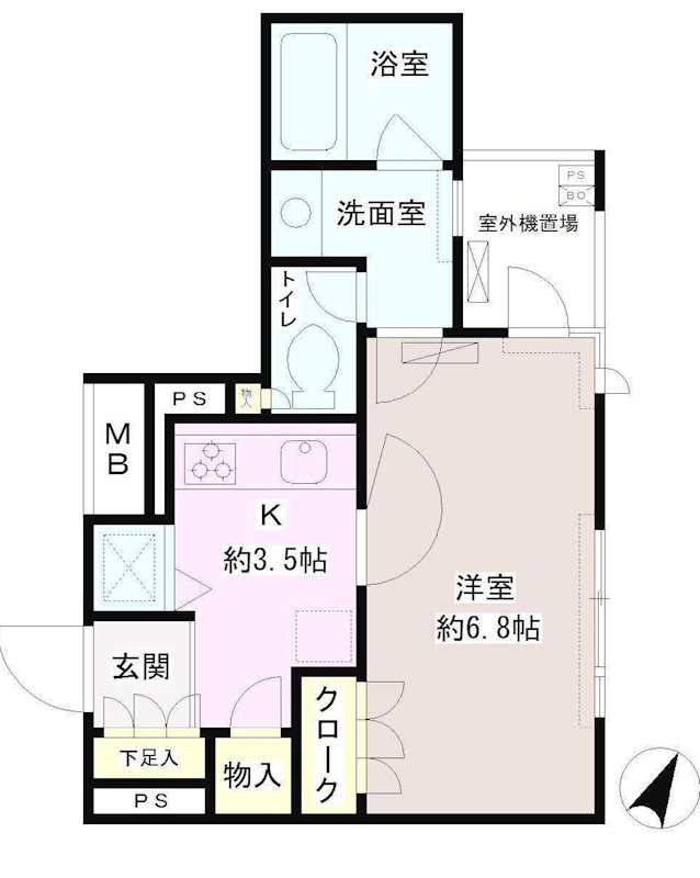 パティオス11番街 間取り図