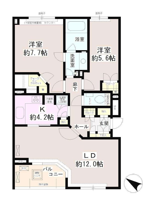 パティオス16番街 間取り
